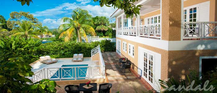 Butler Villa with 4 One-Bedroom Suites and Private Pool - 4V1