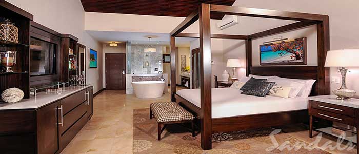 Honeymoon Grand Luxury Butler Suite with Balcony Tranquility Soaking - HGBT
