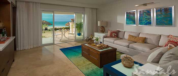 Italian Beachfront One Bedroom Walkout Butler Suite - IW1