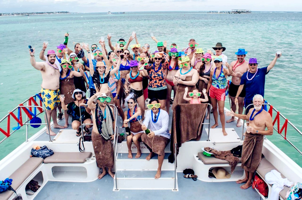 Wedding group at Royalton Punta Cana having a great time!! Wedding group at Royalton Punta Cana having a great time!!