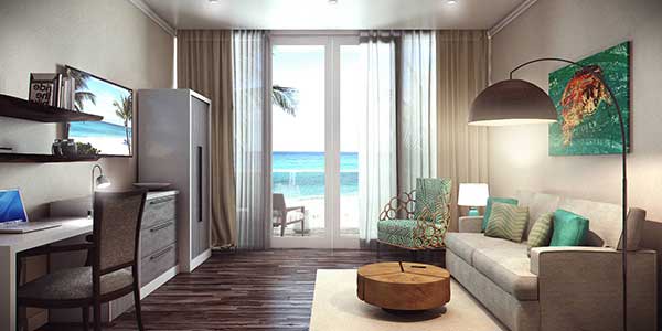 Two bedroom oceanfront suite Two bedroom oceanfront suite