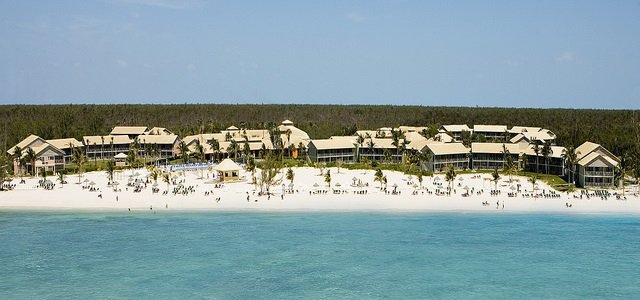 Beautiful beaches in the Bahamas