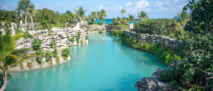 Hotel Xcaret showcases lush tropical gardens