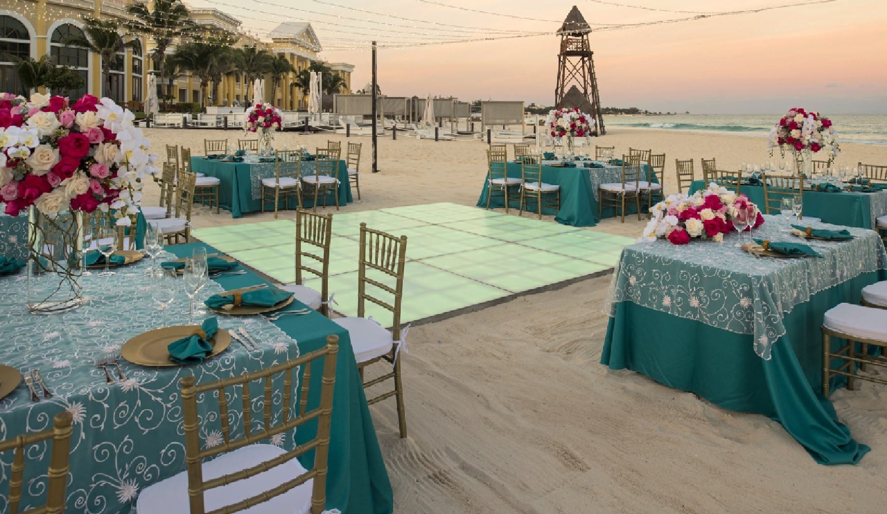 iberostargrandparaisoweddingreception Honeymoons Inc