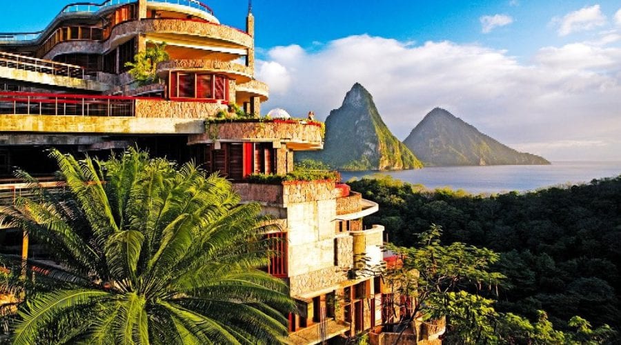 Jade Mountain Aerial