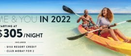 Couples Resorts Early Bird Honeymoon Special