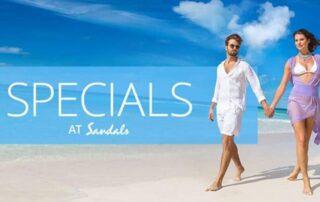Sandals Resort honeymoon specials