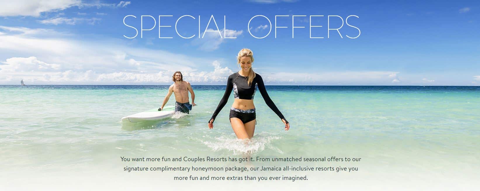 couples resort specials