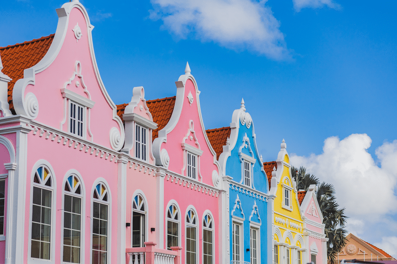 Aruba architecture downtown