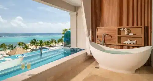 sandals-dunns-river-tsky sandals dunn's river tufa terrace one bedroom skypool Butler suite w/ balcony tranquility soaking tub