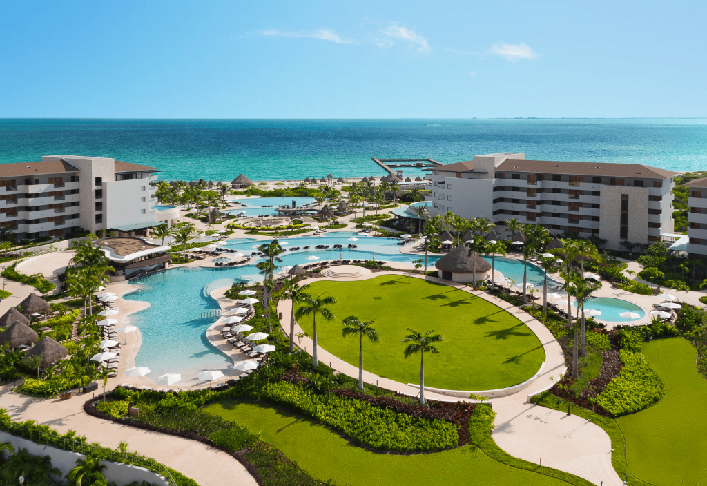 Dreams-Playa-Mujeres-Wedding-Aerial