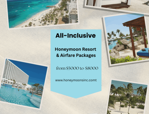 All Inclusive Honeymoon Resort Package Prices with Airfare $5000 to $8000