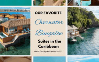 over water bungalow suites in the caribbean