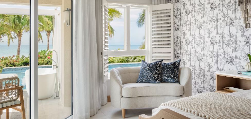 sandals-south-coast-lsup sandals south coast lsup Longbeach Beachfront Swim-Up Club Level Suite with Patio Tranquility Soaking Tub
