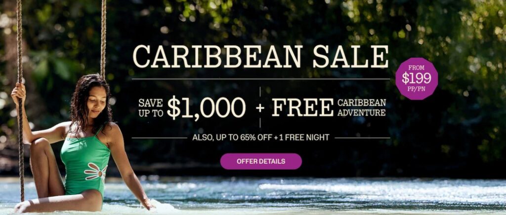 Sandals Resorts Caribbean Sale 2025