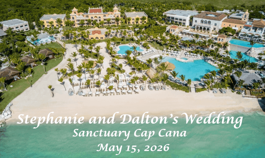 Sanctuary Cap Cana Wedding