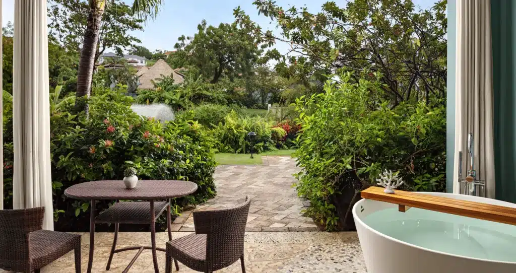 sandals grenada lover's lagoon hideaway walkout junior suite with patio tranquility soaking tub lwjs