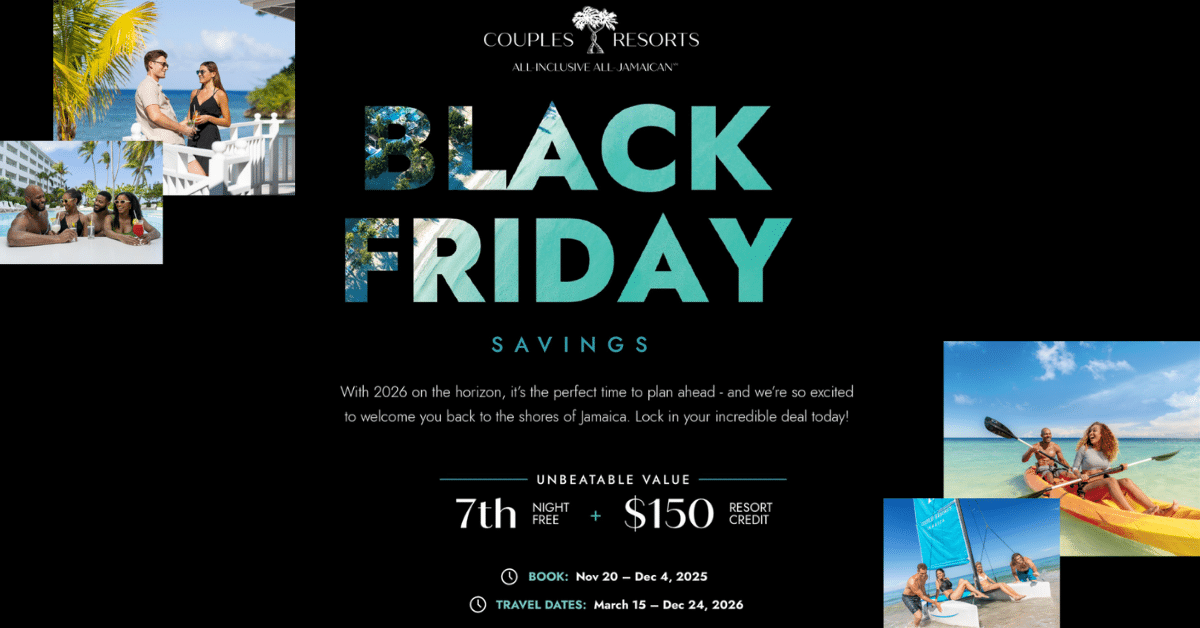 Couples Resorts Black Friday Sale